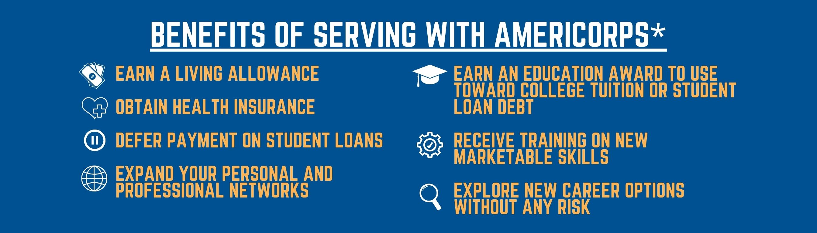 AmeriCorps Benefits